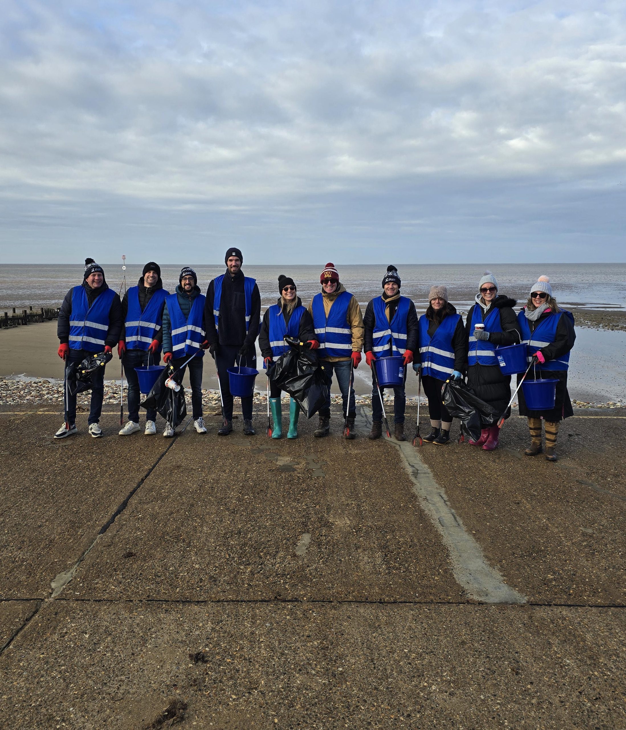 Exclusive Networks Tackle the Beach: A Freezing but Fruitful Clean 